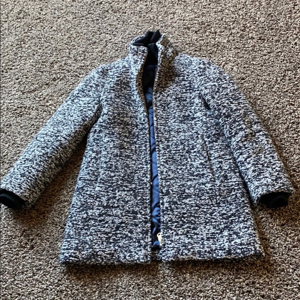 J. Crew Lodge Coat in Speckled Boucle